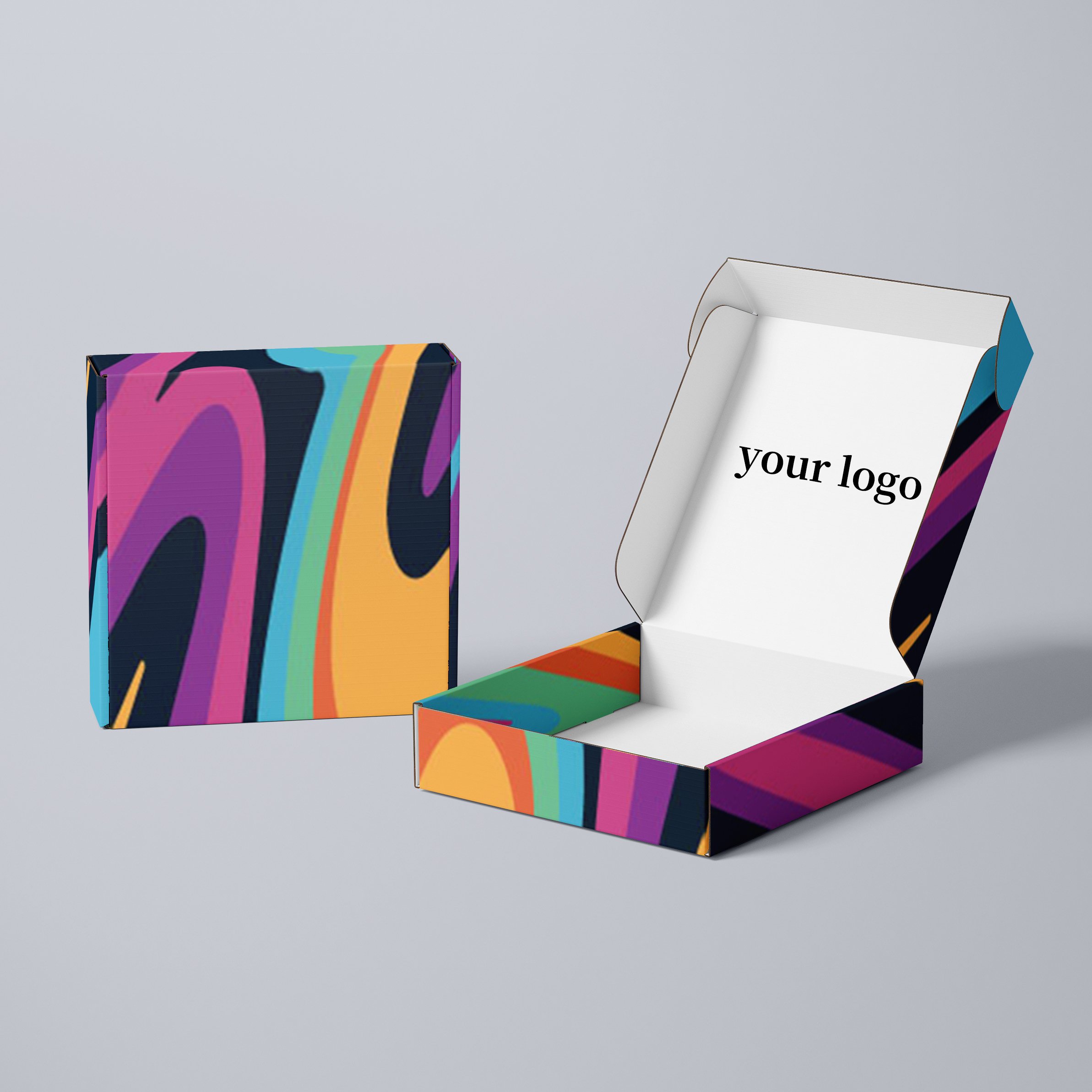 custom luxury eco-friendly paperboard mailer boxes cardboard kraft paper boxes for shipping