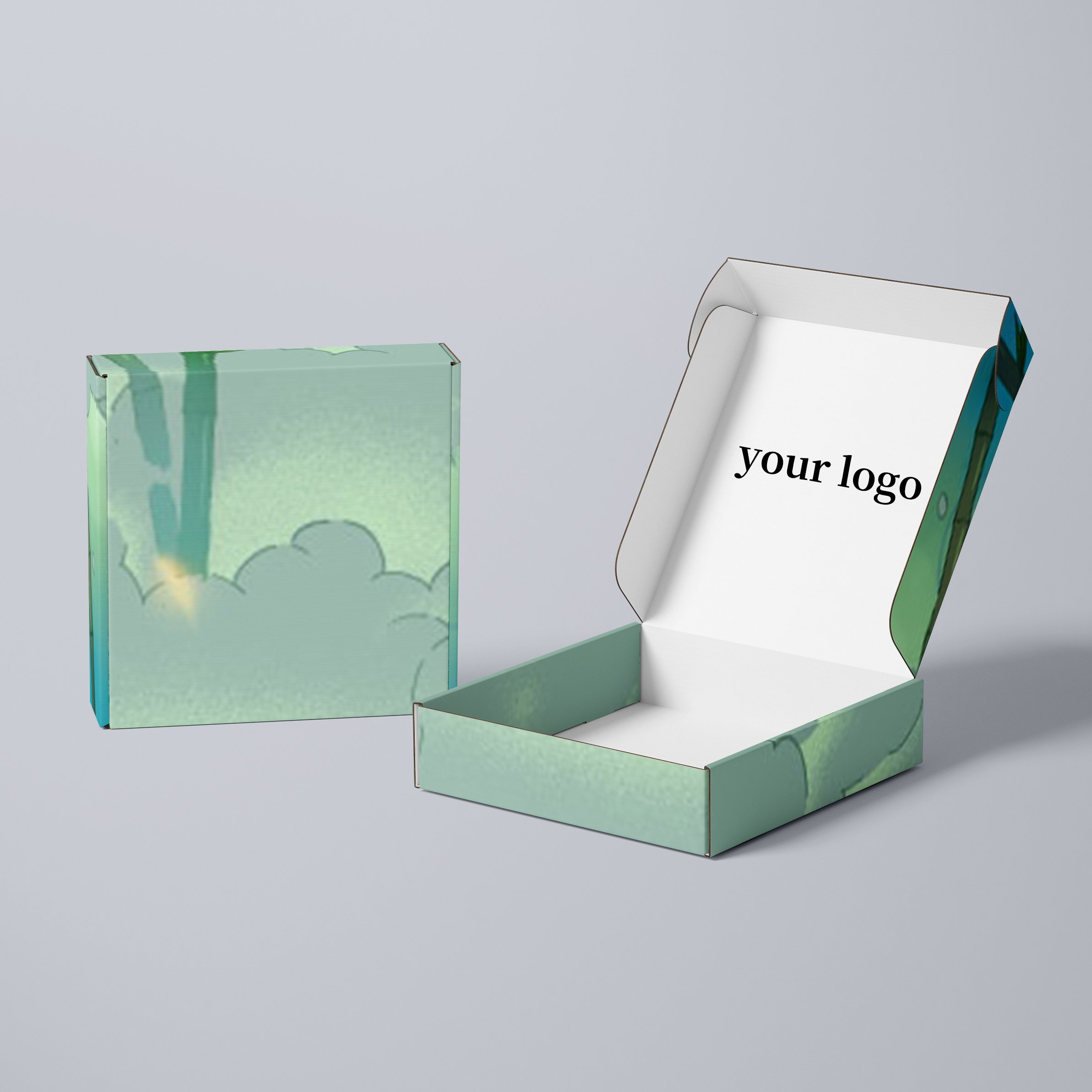 custom luxury eco-friendly paperboard mailer boxes cardboard kraft paper boxes for shipping