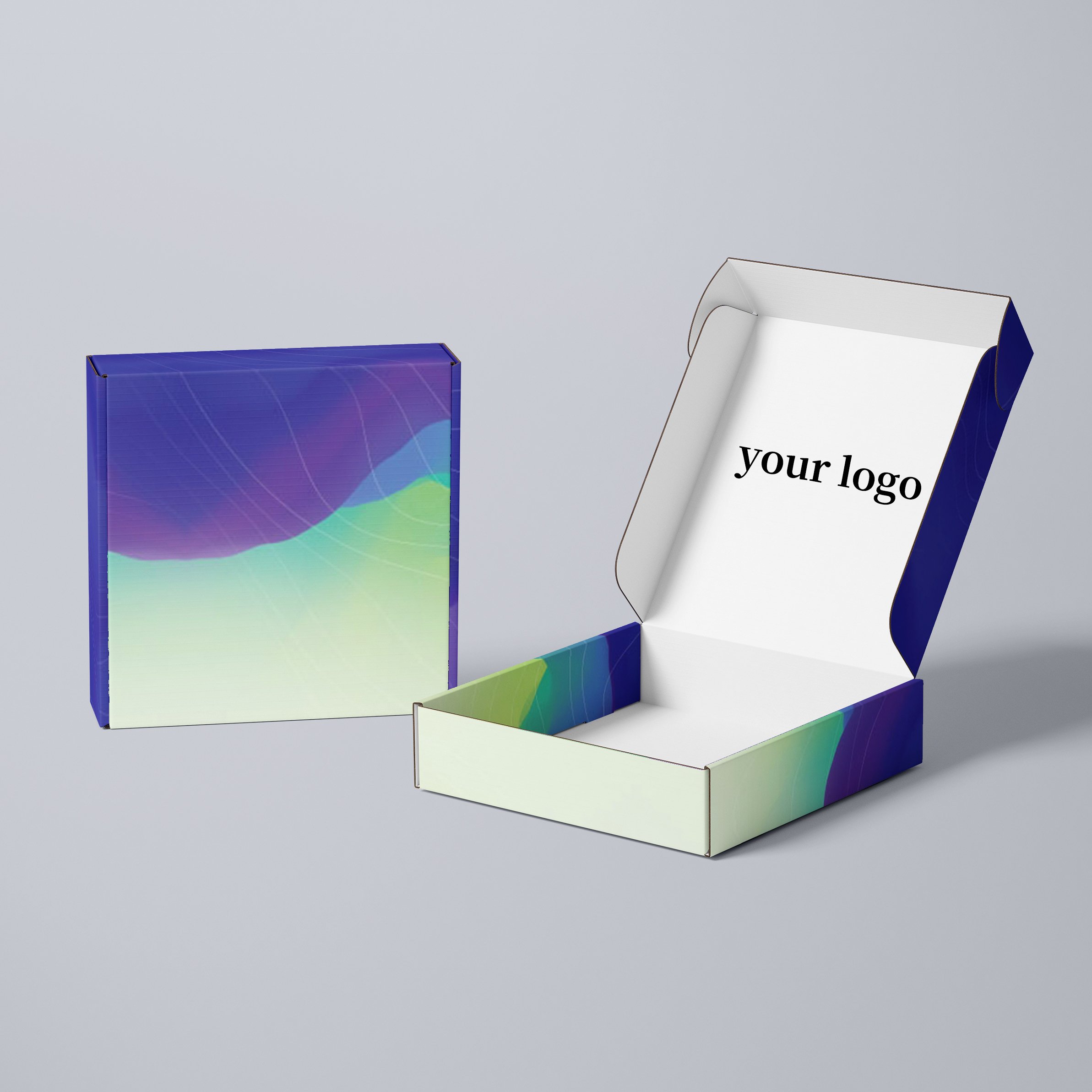 custom luxury eco-friendly paperboard mailer boxes cardboard kraft paper boxes for shipping