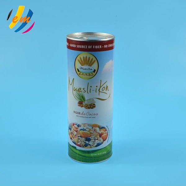 easy peel off food grade pringle potato chip dry food packaging paper can