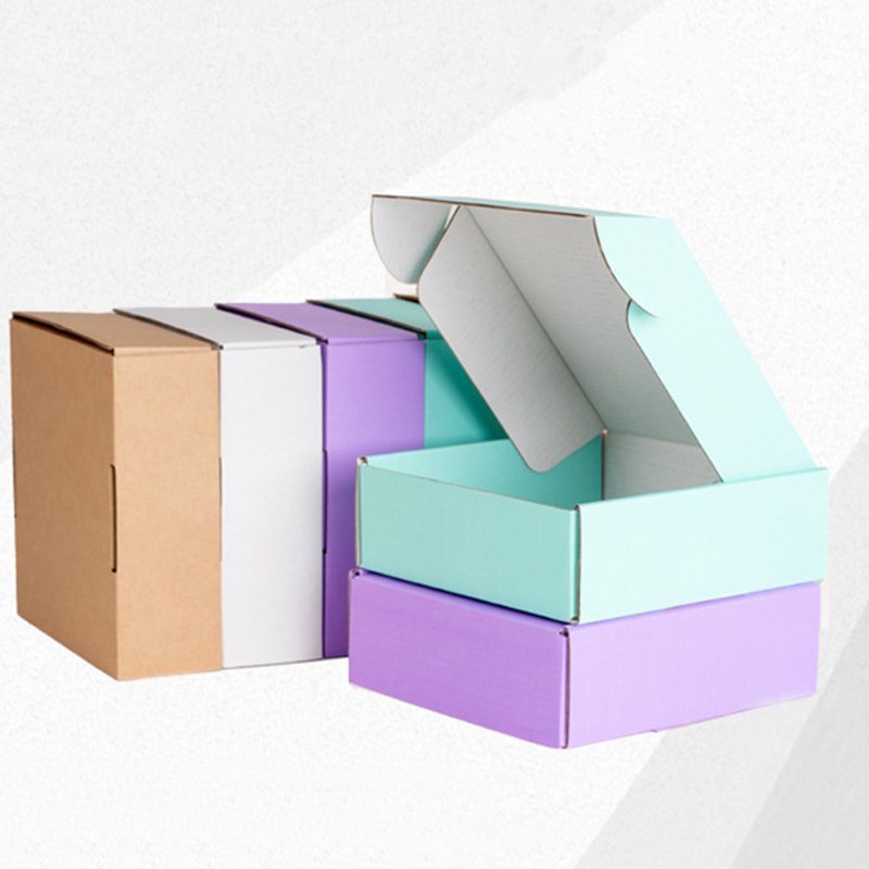 Hot Selling Custom Clothing Fold Kraft Paper Box Packaging Biodegradable Shipping Box Shipper Corrugated Box