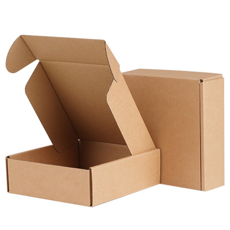 Hot Selling Custom Clothing Fold Kraft Paper Box Packaging Biodegradable Shipping Box Shipper Corrugated Box