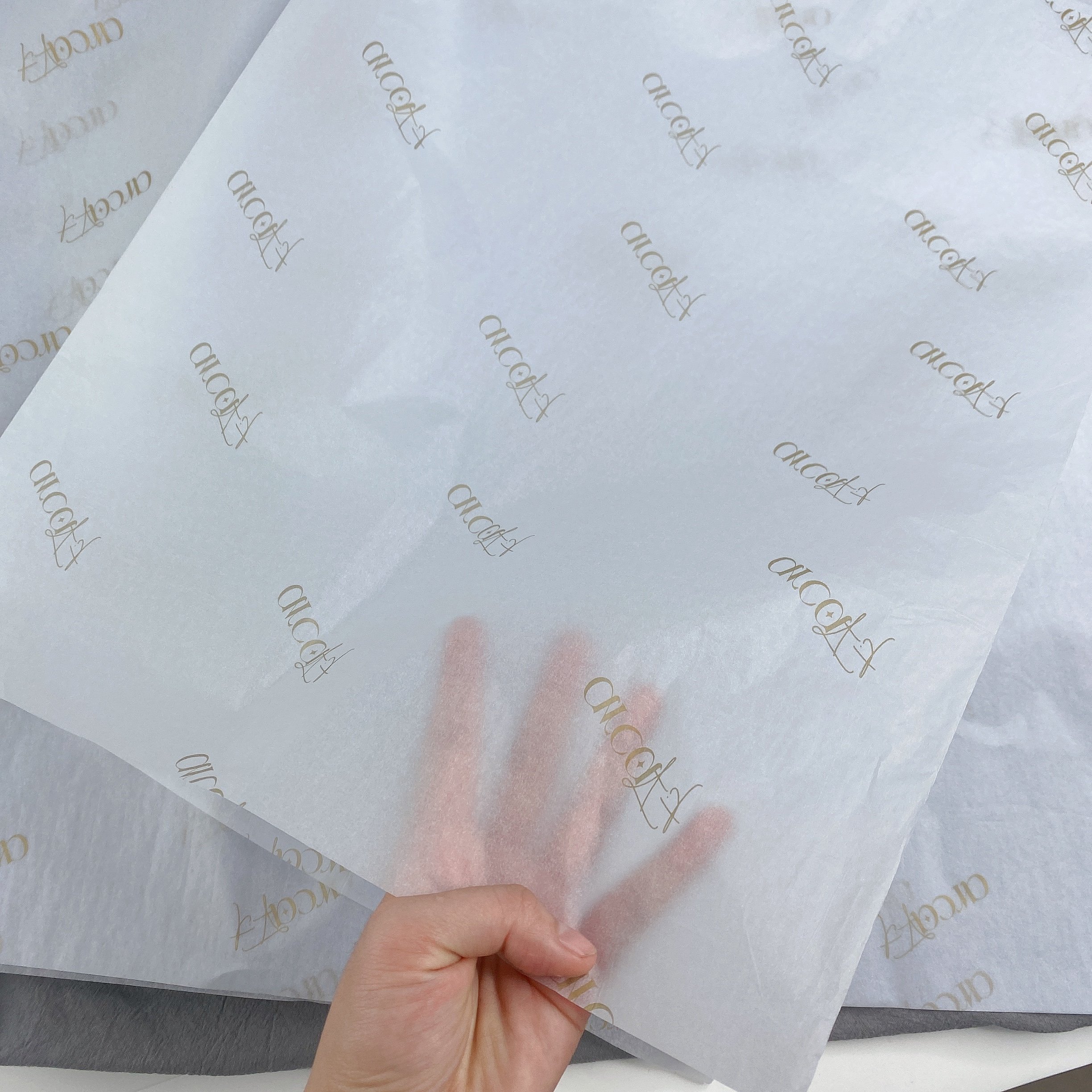 17gsm white colored tissue paper with custom design for decoration wrapping packaging high quality recycled colored paper
