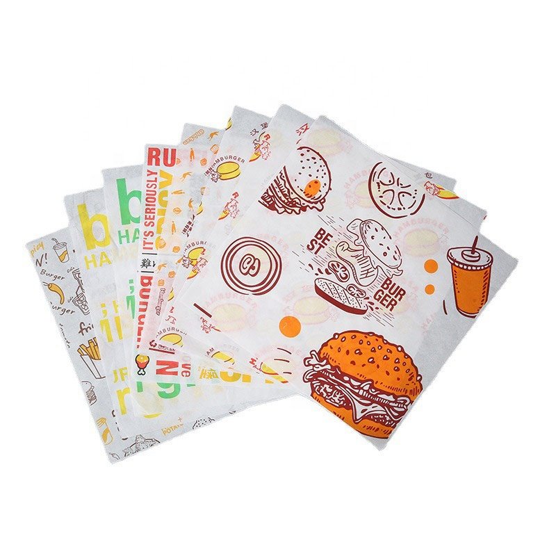 Waxed Greaseproof Paper Food Packaging Grease Proof Butter Butcher Paper