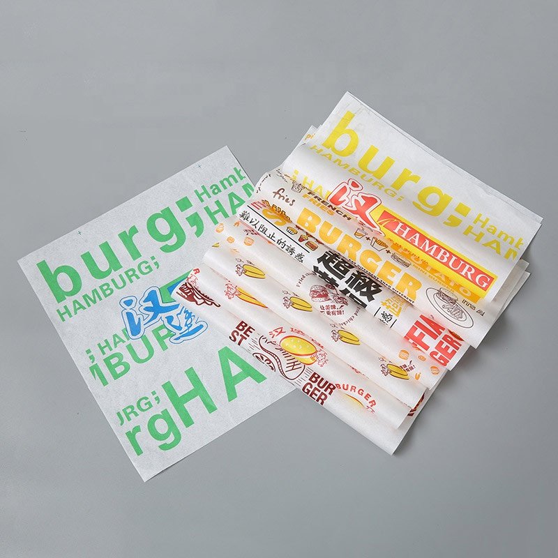Waxed Greaseproof Paper Food Packaging Grease Proof Butter Butcher Paper