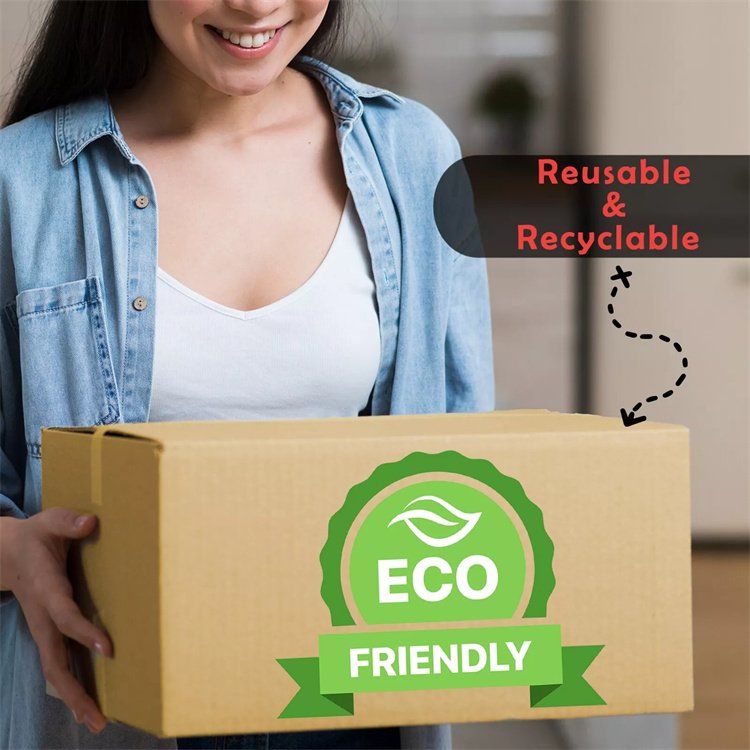 Custom 6x4x4 Cardboard Paper Boxes Mailing Packing Shipping Box
