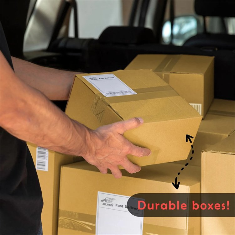 Custom 6x4x4 Cardboard Paper Boxes Mailing Packing Shipping Box