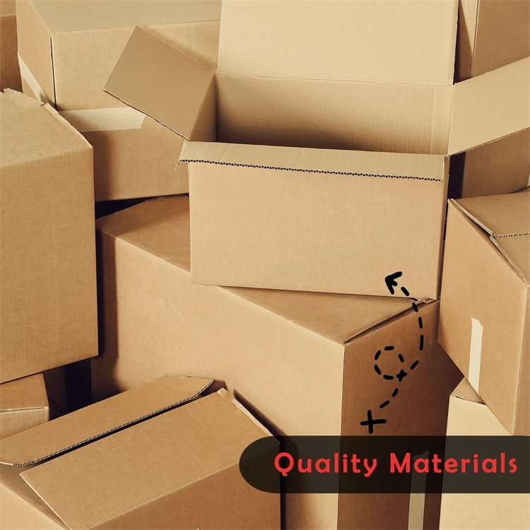 Custom 6x4x4 Cardboard Paper Boxes Mailing Packing Shipping Box