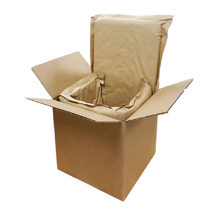 100% eco friendly recycled paper cotton box thermal Insulated liner for 72 hours cold chain or fragile packaging delivery
