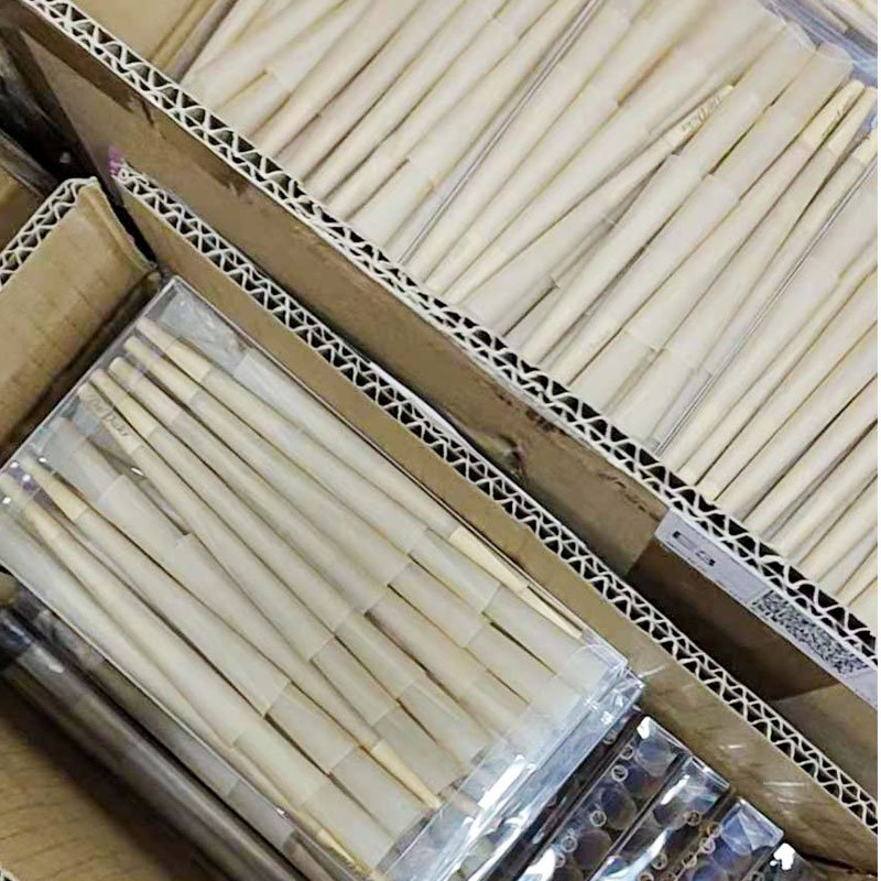 Custom Pre printed box paper Packaging roll box cone shape pack private logo standard 109mm cone in jar carton packaging