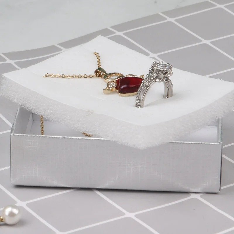New Arrival Low Price Jewelry Packaging Box Cover Paper Jewelry Box With Bow
