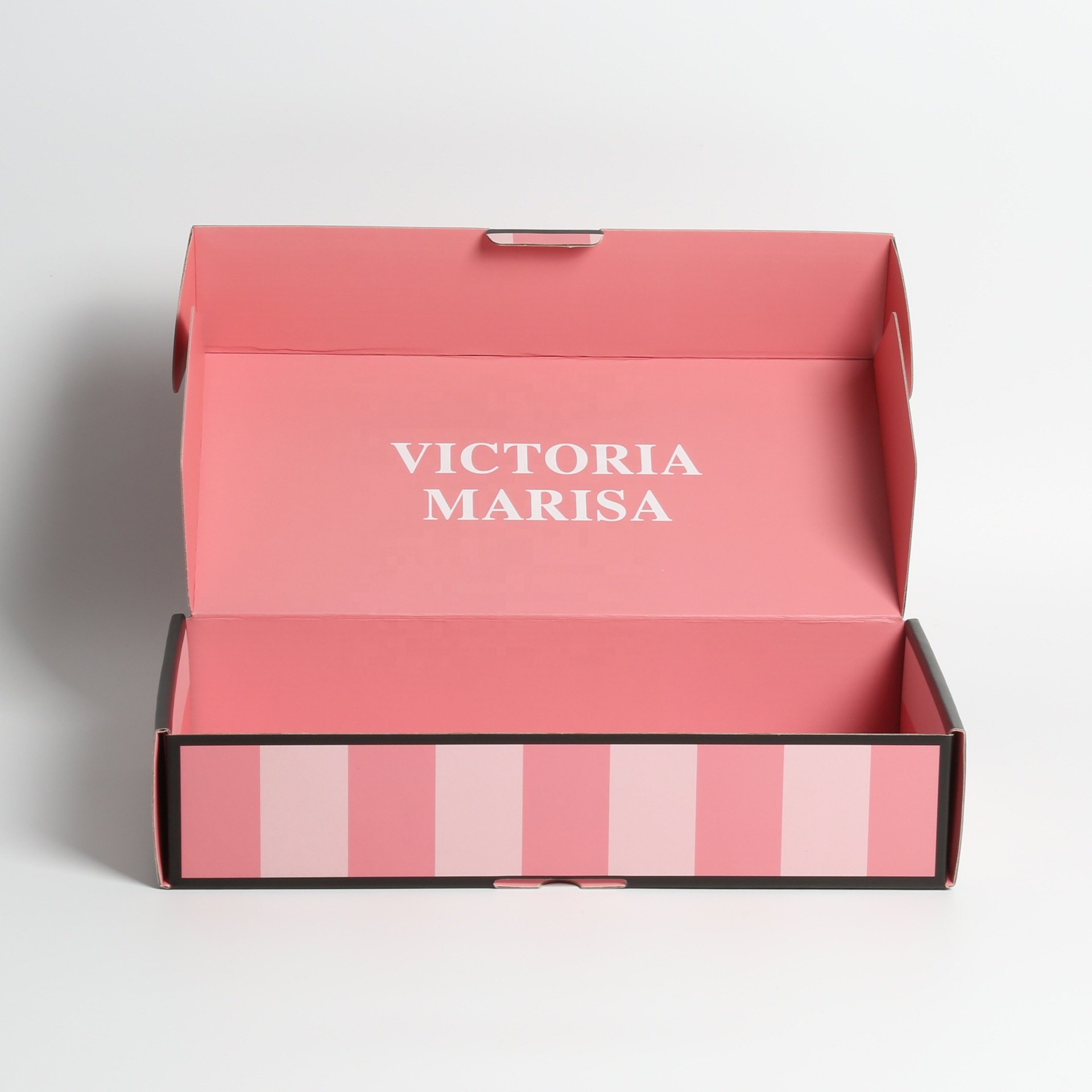 New Design ECO-Friendly Recyclable Kraft Paper Material Luxury Custom Printing Shipping Mailers Box Packaging Apparel Clothing