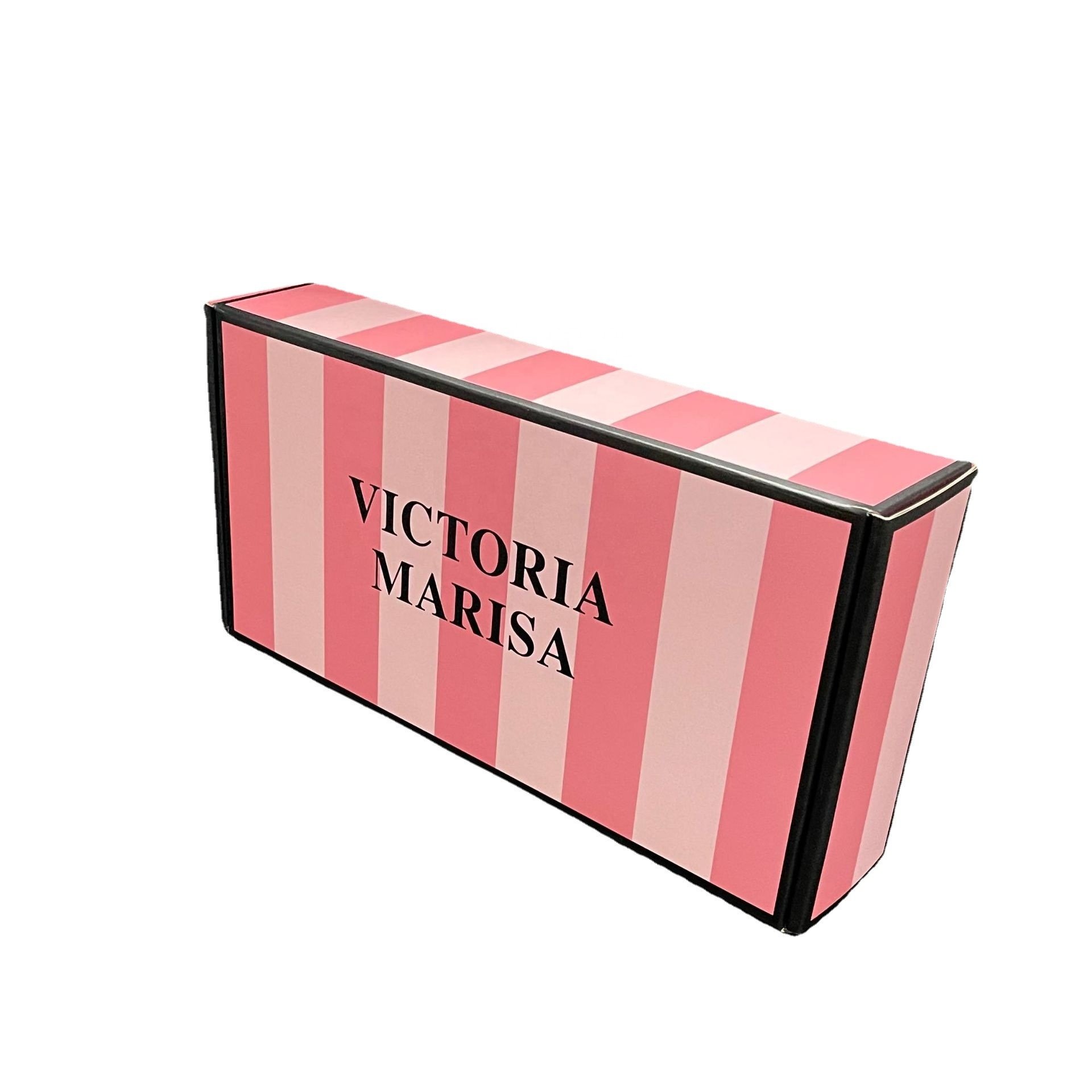 New Design ECO-Friendly Recyclable Kraft Paper Material Luxury Custom Printing Shipping Mailers Box Packaging Apparel Clothing