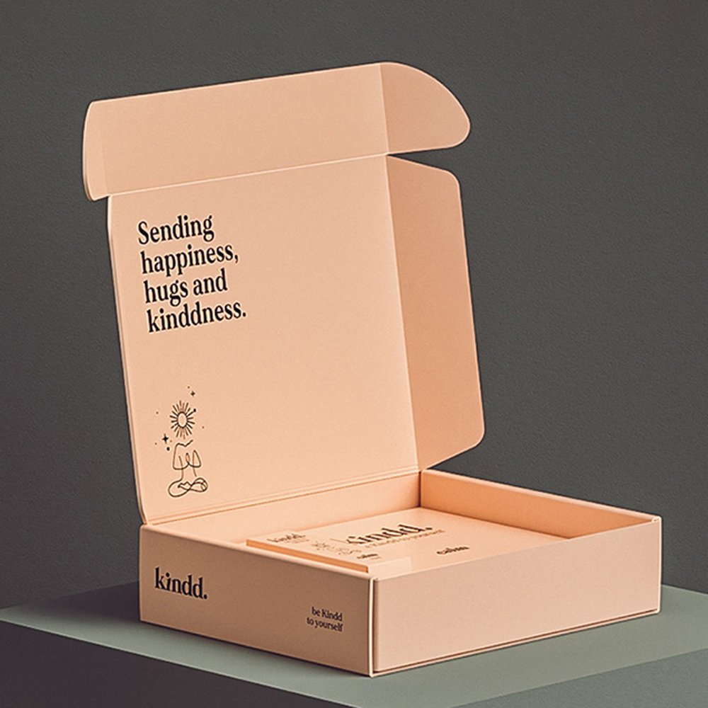 Wholesale Mailing Clothing Mailer Customized Color Printed Package Paper Cosmetic Corrugated Shipping Box With Private Label