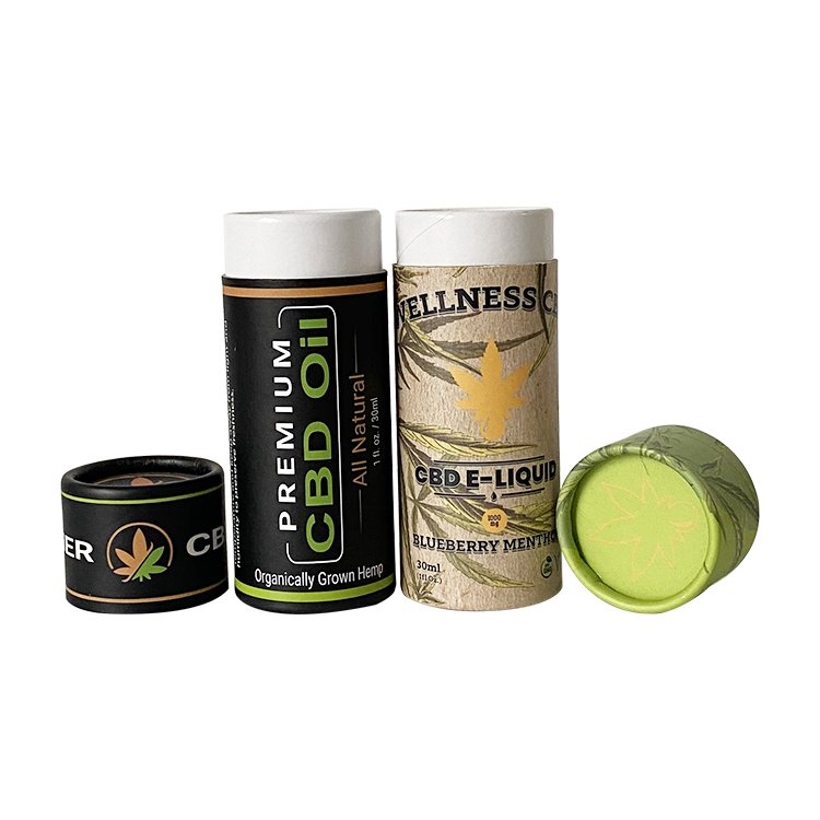 Custom Luxury Round Box Packaging Paper Cylinder Gift Perfumes Rigid Cardboard cosmetics bottle paper packaging Tube