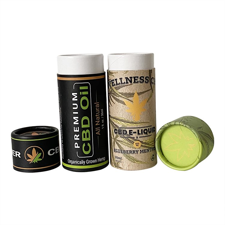 Custom Luxury Round Box Packaging Paper Cylinder Gift Perfumes Rigid Cardboard cosmetics bottle paper packaging Tube