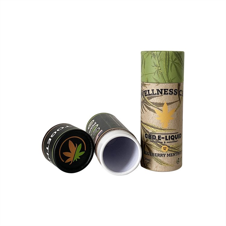 Custom Luxury Round Box Packaging Paper Cylinder Gift Perfumes Rigid Cardboard cosmetics bottle paper packaging Tube