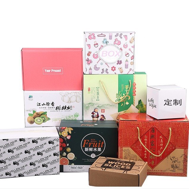 Shenzhen Supplier OEM Fast Leadtime Coated Paper Protective E-commerce Packaging Print Quality Cardboard Shipping Box