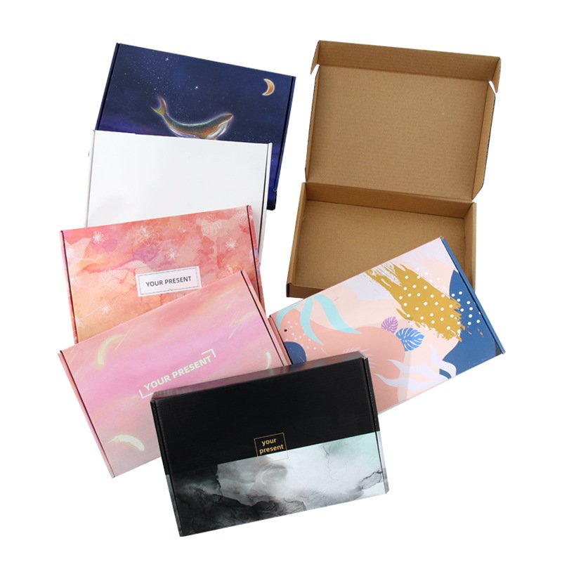 Shenzhen Supplier OEM Fast Leadtime Coated Paper Protective E-commerce Packaging Print Quality Cardboard Shipping Box