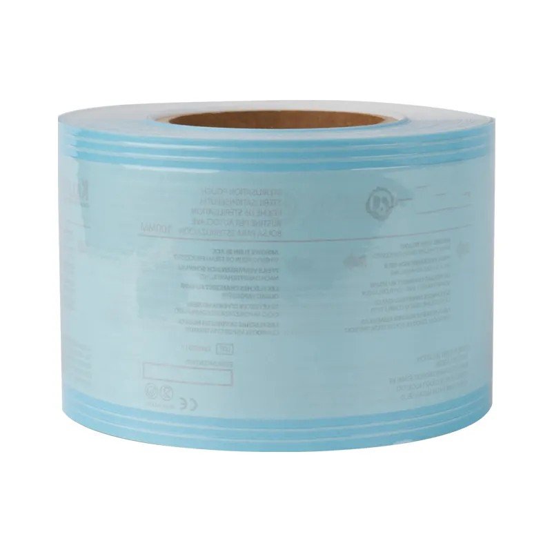 Sterile Autoclave Plastic Paper Bag Dental Sterilization Pouch Roll for Dental Instrument Packaging