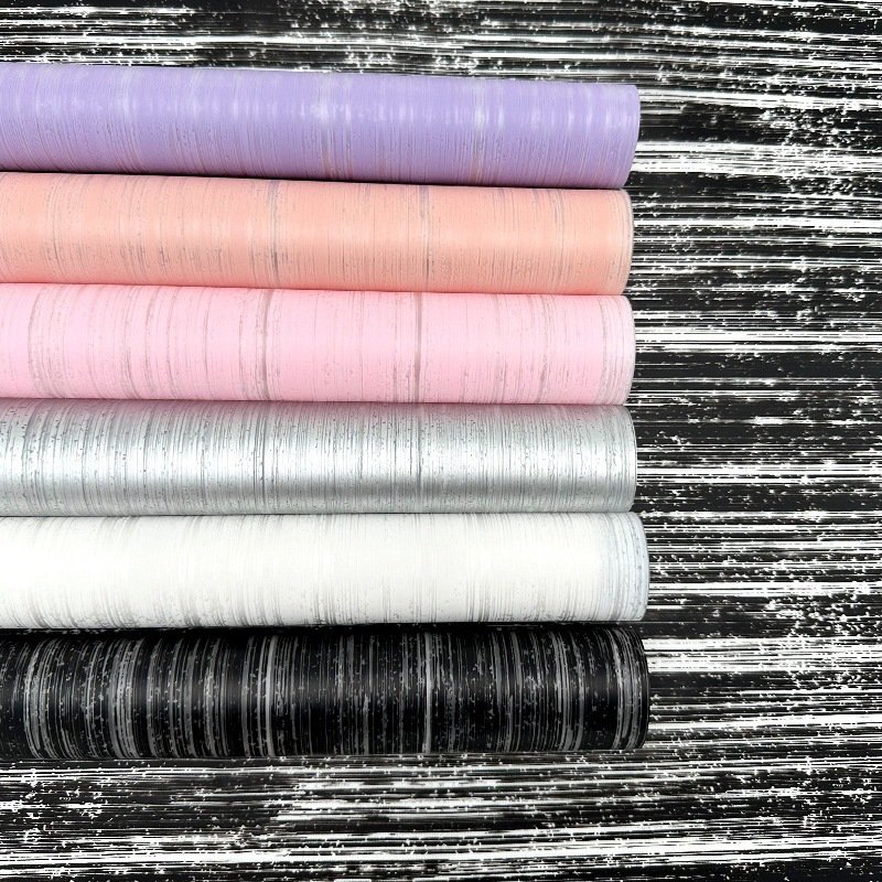 Line stripe packaging paper Korean bouquet packaging paper Flower gift packaging paper