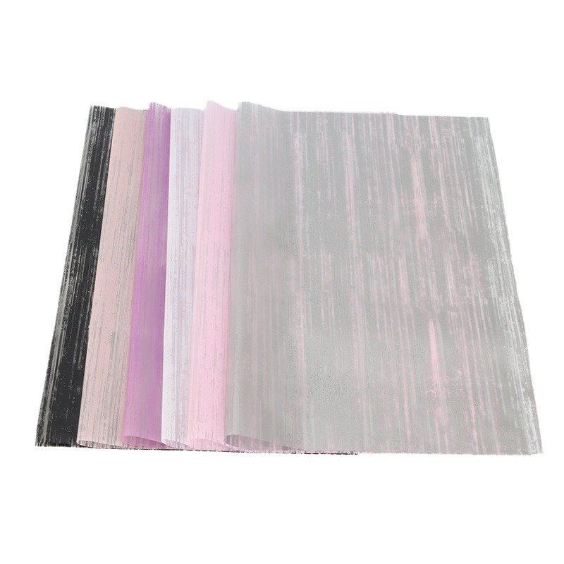 Line stripe packaging paper Korean bouquet packaging paper Flower gift packaging paper