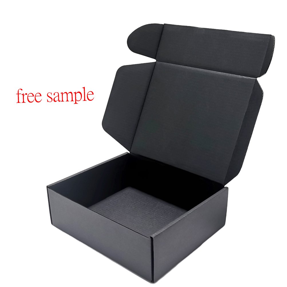 Custom high quality good price corrugated cardboard paper packaging jewelry mailing shipping mail box