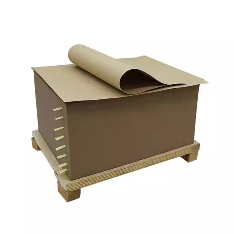 Manufacturer raw material wrapping paper Kraft paper roll for packaging kraft paper bag
