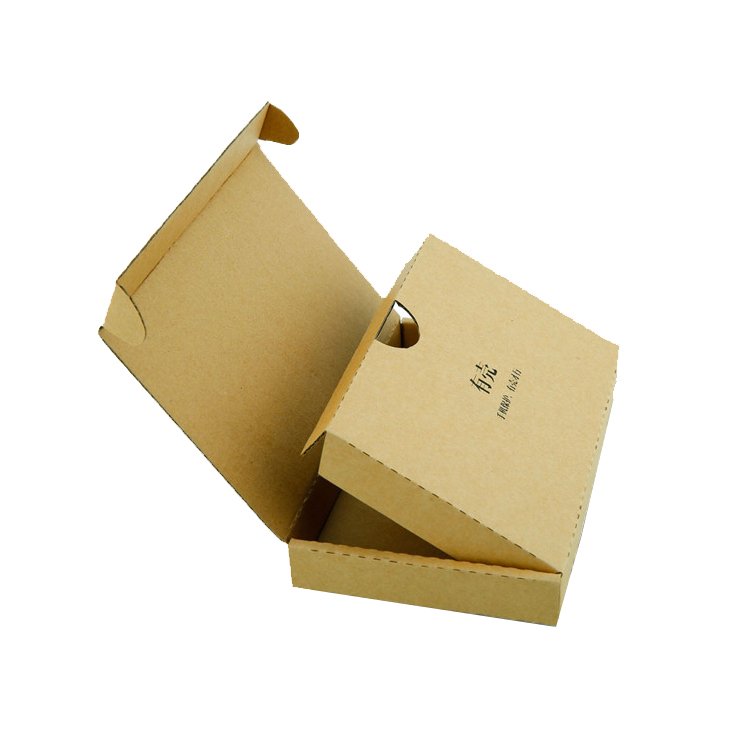 Custom Sturdy Kraft Paper Brown Rigid Cardboard Screen Protector Film Cell Phone 3C Electronic Products Packaging Box