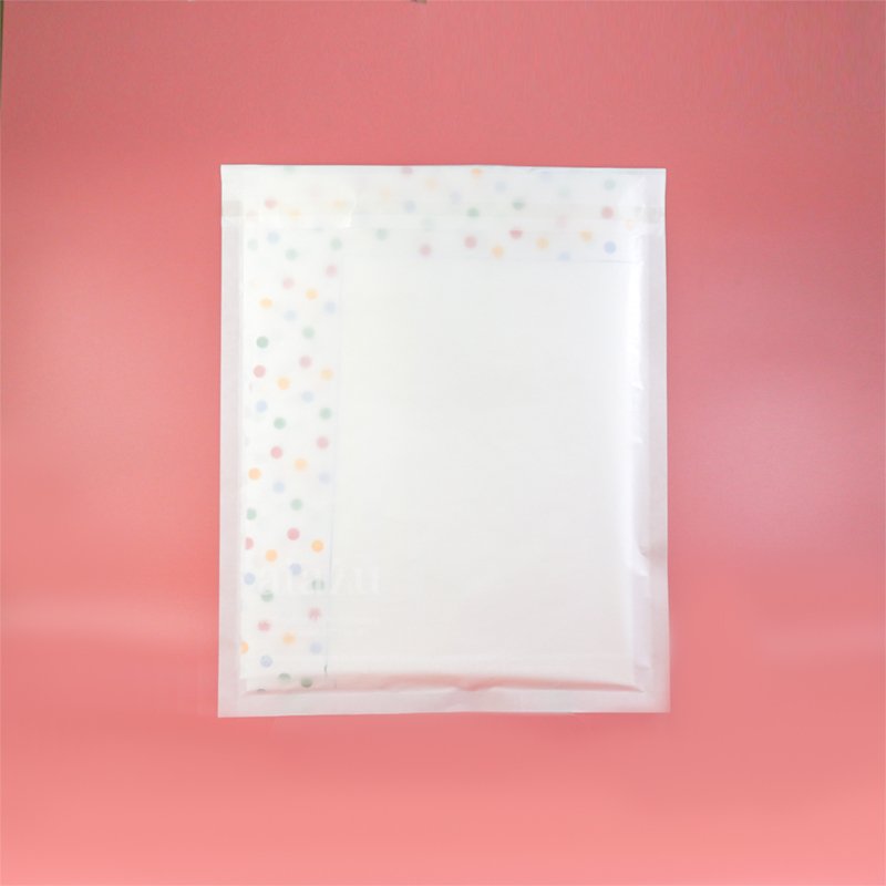 Wholesale Glassine Paper Envelope Bag For Clothing Recyclable Self-adhesive Sealed Paper Bags For Garment Packaging Bags