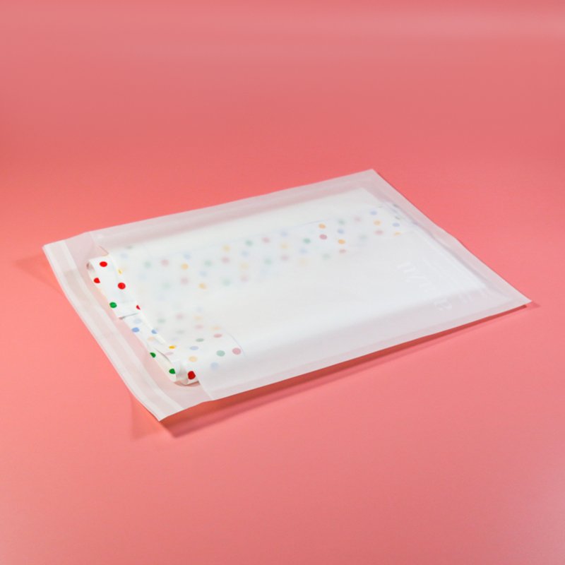 Wholesale Glassine Paper Envelope Bag For Clothing Recyclable Self-adhesive Sealed Paper Bags For Garment Packaging Bags