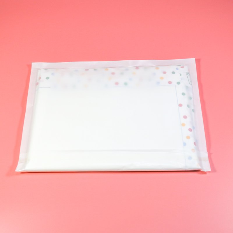 Wholesale Glassine Paper Envelope Bag For Clothing Recyclable Self-adhesive Sealed Paper Bags For Garment Packaging Bags