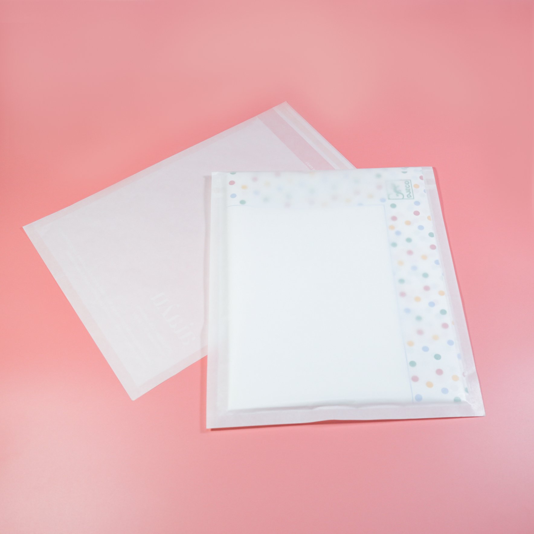 Wholesale Glassine Paper Envelope Bag For Clothing Recyclable Self-adhesive Sealed Paper Bags For Garment Packaging Bags