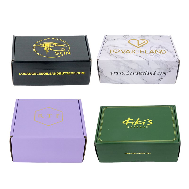 Forests Custom Printing Corrugated Foldable Box Shipping Box Mailer Boxwith Logo