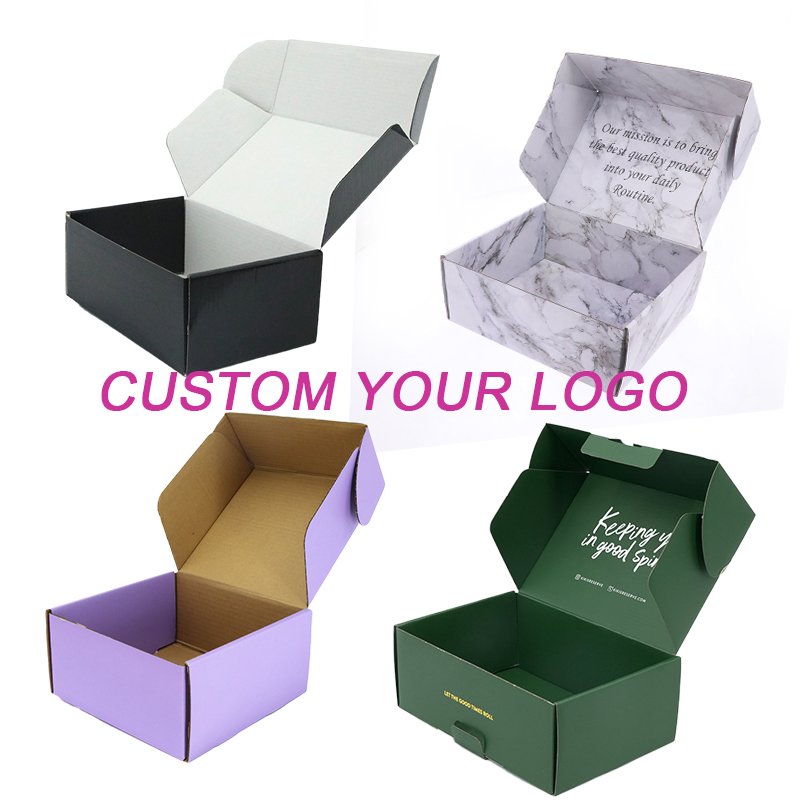 Forests Custom Printing Corrugated Foldable Box Shipping Box Mailer Boxwith Logo