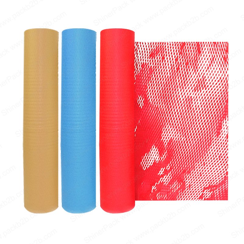 Eco-friendly Good Quality & Hot Sell Kraft Honeycomb Paper Wrap for Gift Packaging