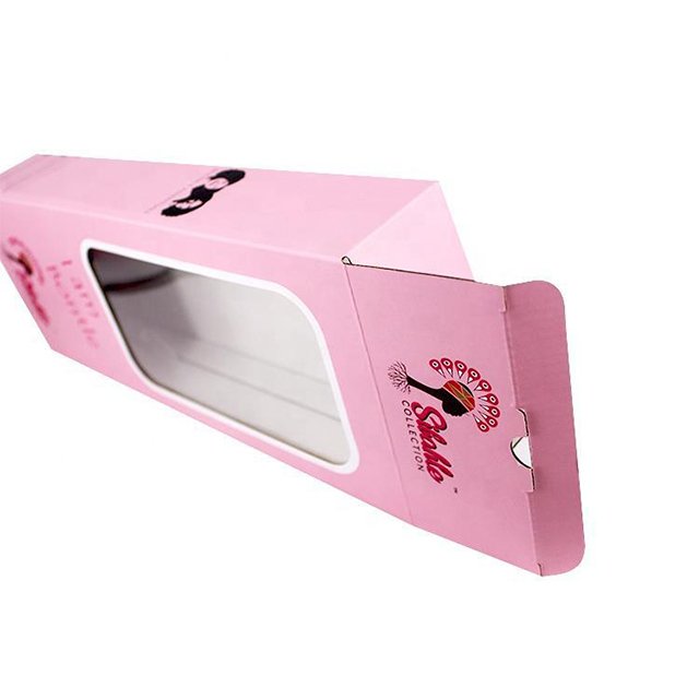 Gift Box Packaging for Clothes Wholesale Window Box with Custom Logo Paper Boxes
