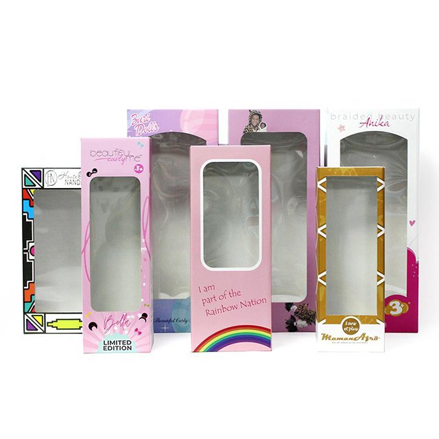 Gift Box Packaging for Clothes Wholesale Window Box with Custom Logo Paper Boxes