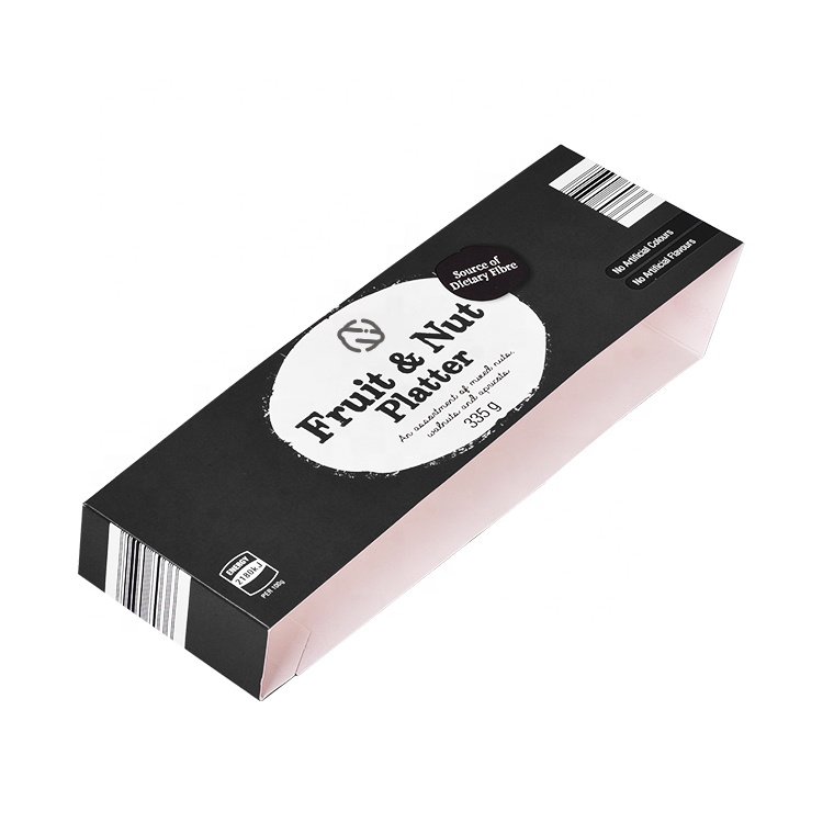 Wholesale Eco Friendly Logo Custom Printed Disposable Kraft Cardboard Paper Food Packaging Sleeve For Drawer Gift Boxes
