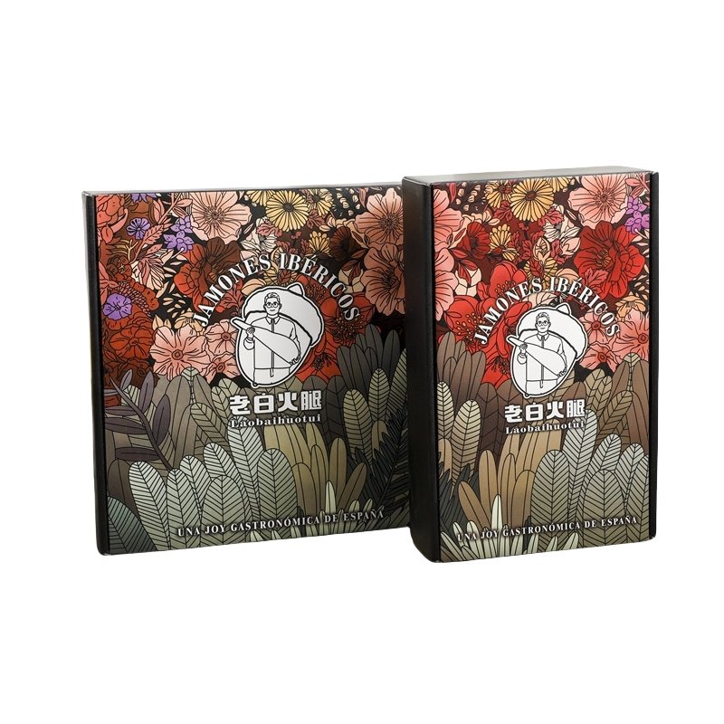 Uv Coating Stamping Embossing Matt Foldable Cardboard Paper Box Makeup Perfume Cosmetic Product Package Box