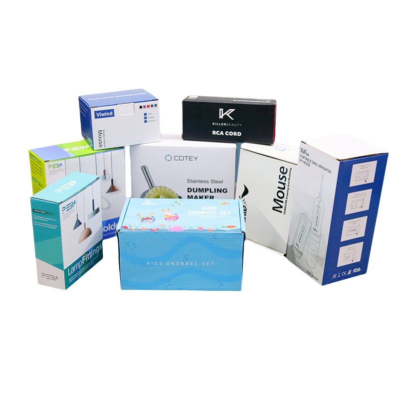 Uv Coating Stamping Embossing Matt Foldable Cardboard Paper Box Makeup Perfume Cosmetic Product Package Box