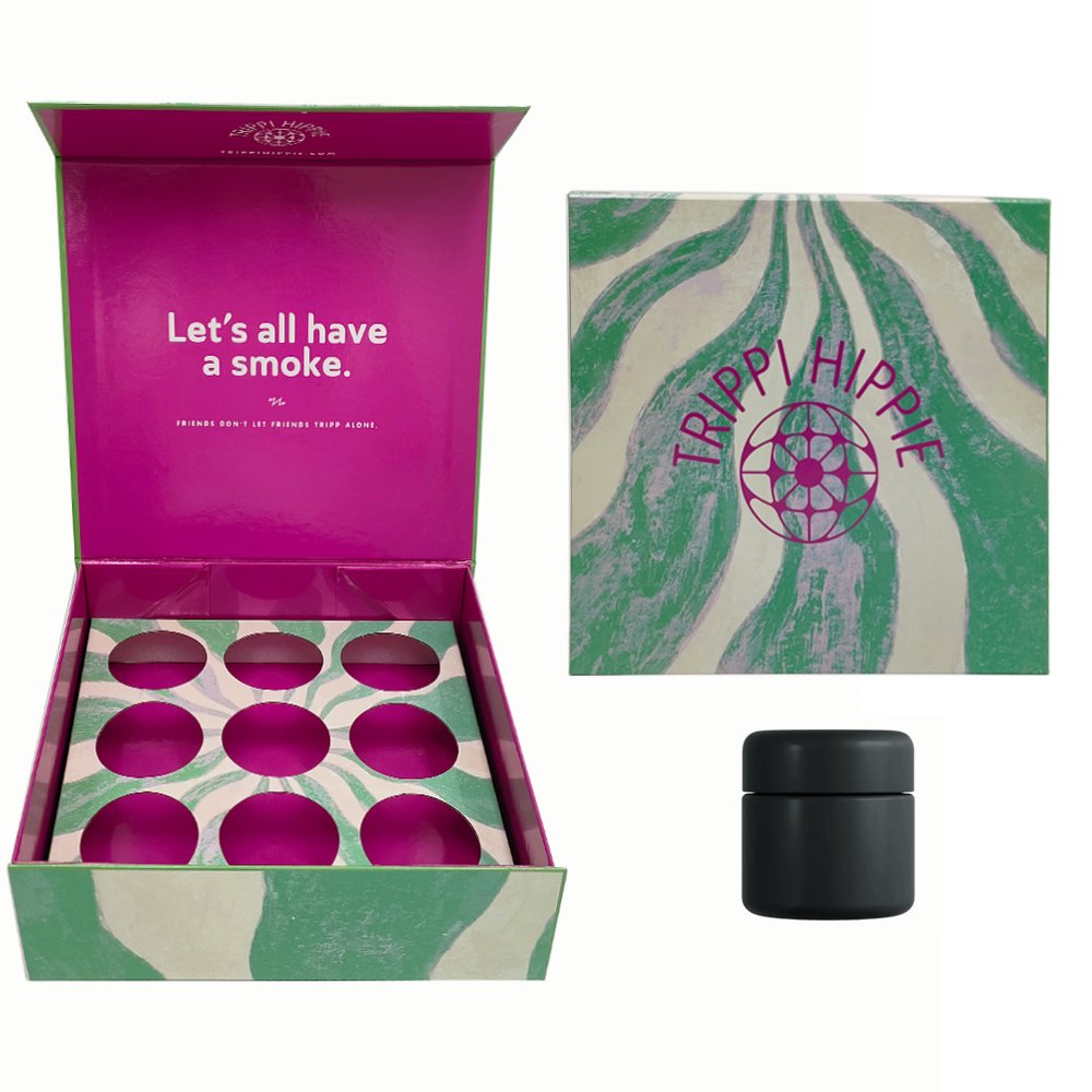 Hot Sale Jewelry Folding Pink Gift Wig Box with Bow Beauty Magnetic Box Cardboard Makeup Packaging for Nail Polish Face Serum