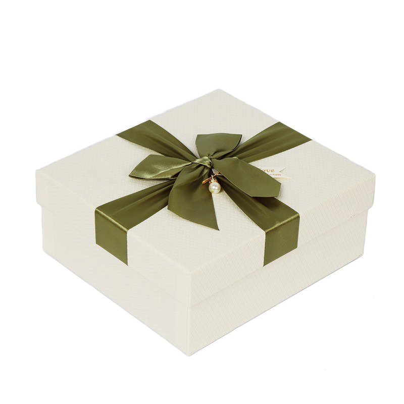 Customized Logo Wholesale White Jewelry Packaging Paper Box Bracelet Ring Earring Necklace Jewelry Gift Box