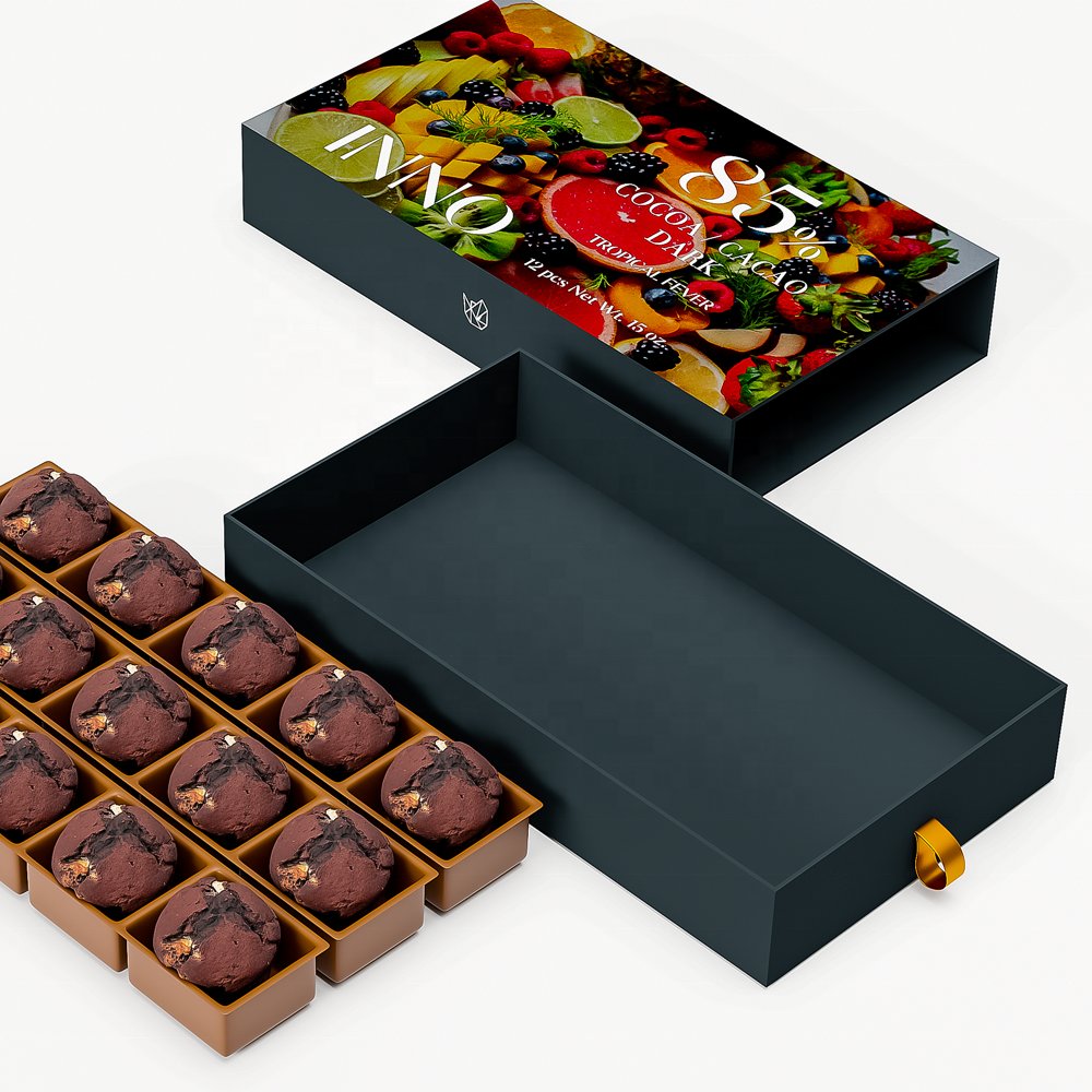 Celebration Ramadan Sweet Luxury Belgian Small Chocolate Boxes Packaging