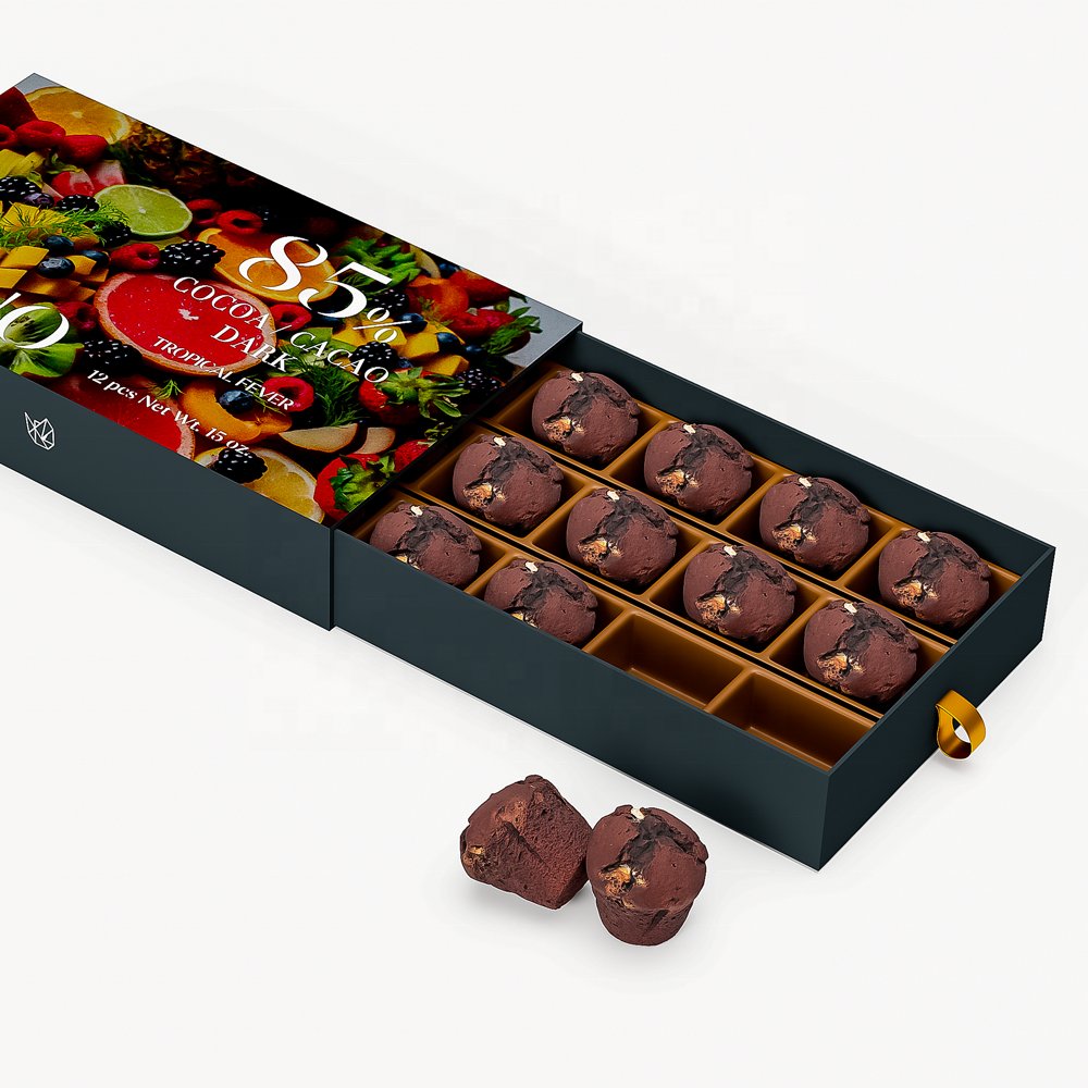 Celebration Ramadan Sweet Luxury Belgian Small Chocolate Boxes Packaging