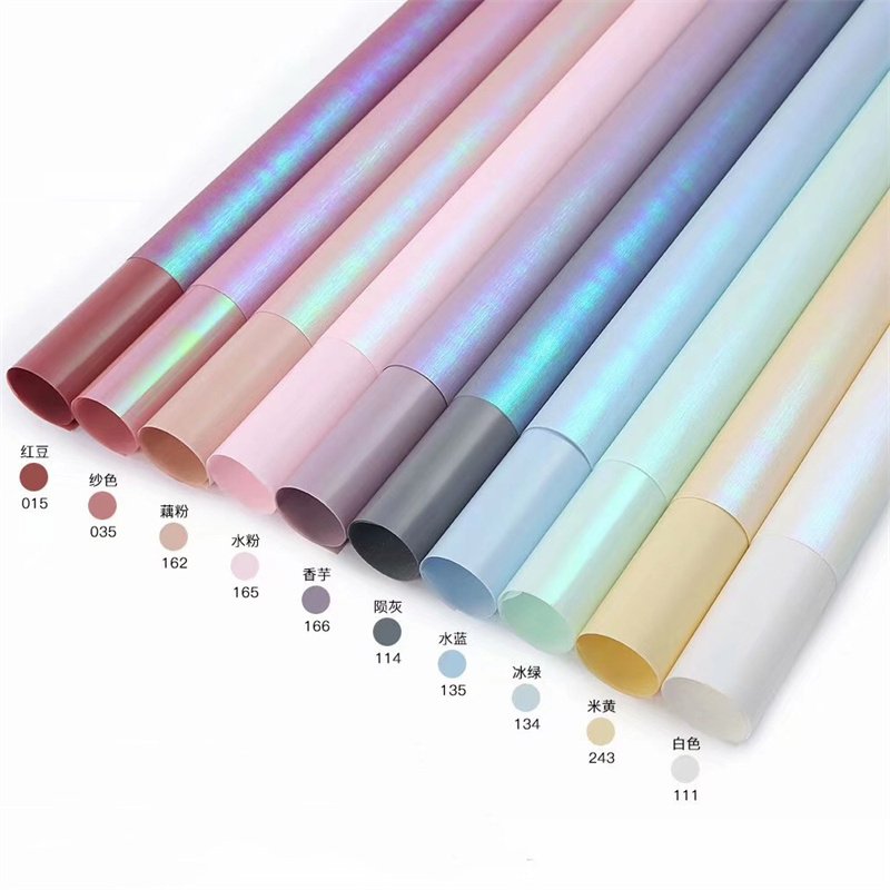 Shinewrap Factory Wholesale 20sheets/bag Waterproof Flower Wrapping Paper High Quality Luxury Series Florist Packaging Paper