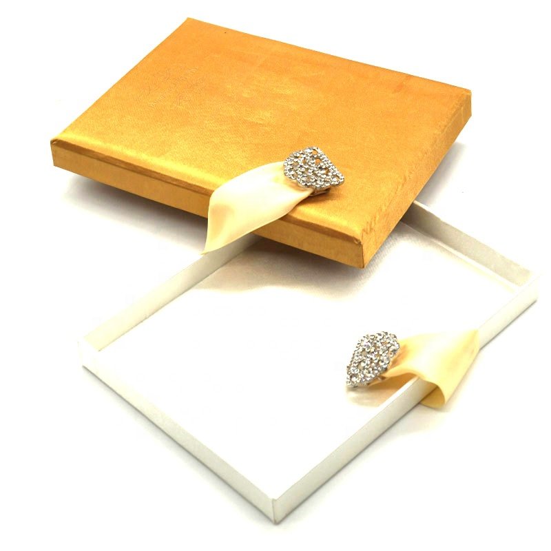 Customize Luxury Silk Wedding Invitation Gift Box Packaging Box For Small Business Luxury Paper Box With Lid