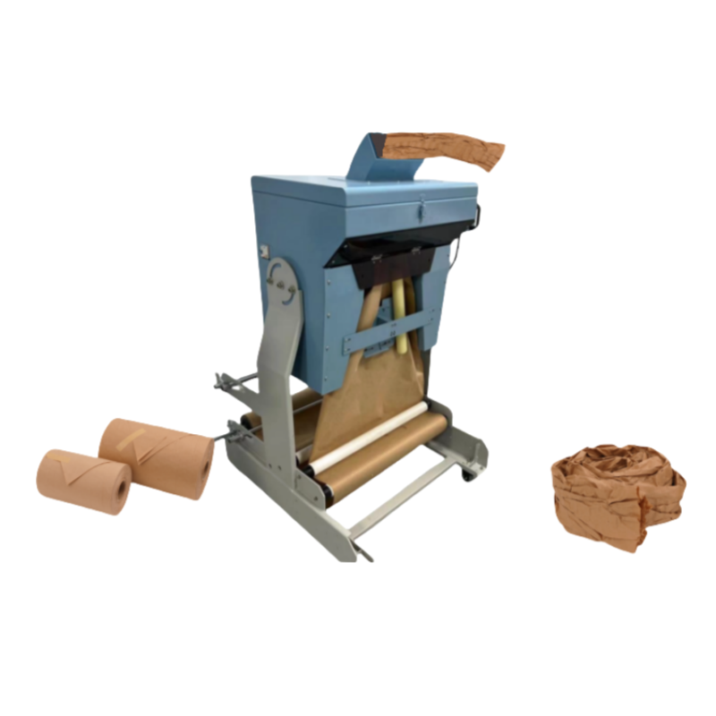 100% Recyclable Eco-Friendly Brown Kraft Paper Roll Void Fill Protective Film Moving Fan Fold Cushioning Wrapping Paper