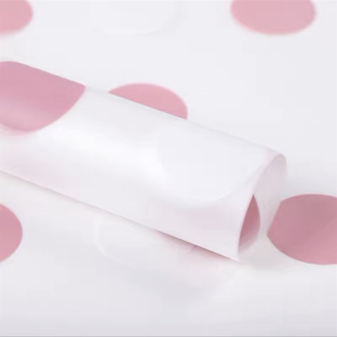 Korean Waterproof PE Coating Dot Flower Design New Wholesale Packaging Paper for Flower Shops