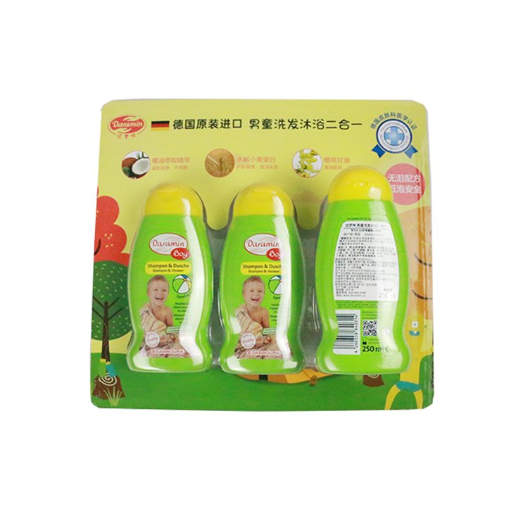 Custom Paper Shampoo Cardboard Packaging Box private logo wrapping paper gift box